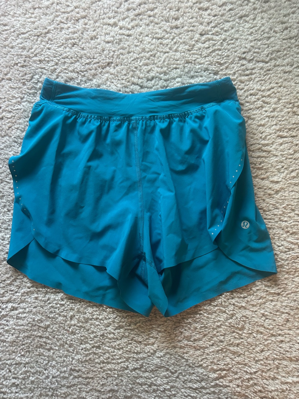 Lululemon Teal Athletic Shorts